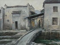 山東省文化館聚雅空間——?jiǎng)⑶喑幱彤?huà)作品展